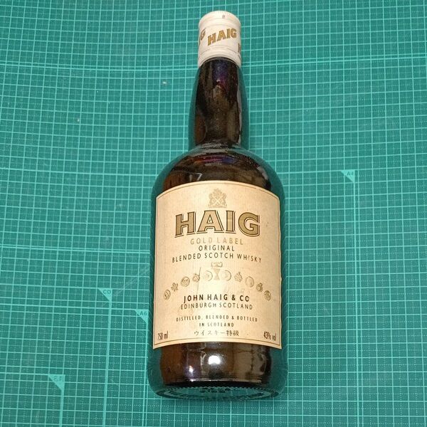 HAIG GOLD LABEL ORIGINAL BLENDED SCOTCH WHISKY 特級 750ml 古酒