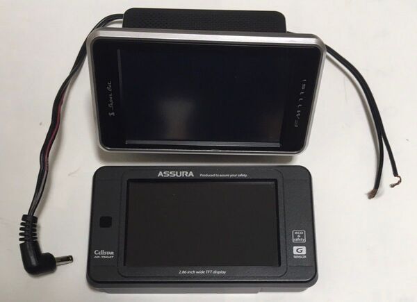 ユピテル&セルスター レーダー探知機 2個セット ジャンク品