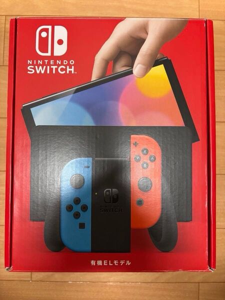 【未使用/※箱ダメージあり】ニンテンドー スイッチ Nintendo Switch 有機ELモデル ネオンブルーレッド
