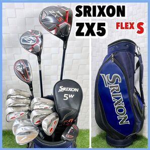 スリクソン ZX5 GIE ゴルフセット バッグ付き S 12本 右利き メンズ ダンロップ SRIXON 初心者 入門