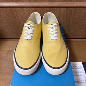 未使用【SPERRY CLOUD 】トップサイダー スニーカー 定番 ベーシック キャンバス