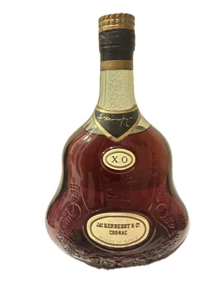 古酒 ブランデー コニャック JAS Hennessy ヘネシー X.O 金キャップ グリーンボトル 700ml 40%