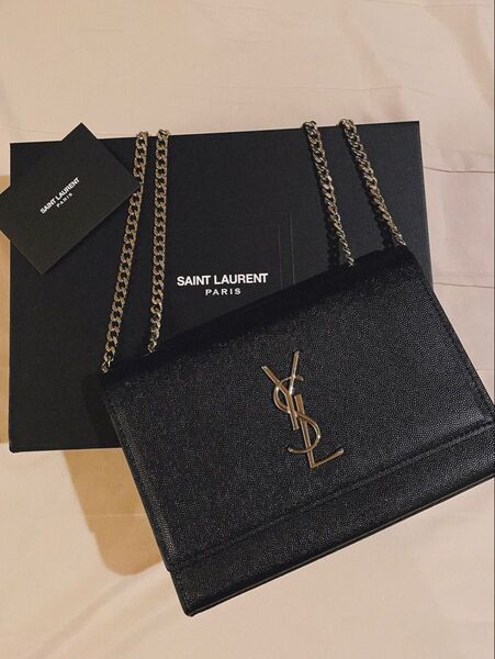 SAINT LAURENT サンローラン ショルダーバッグ チェーン ブラック