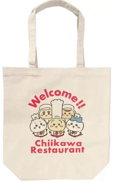 ちいかわレストラン トートバッグ 集合柄