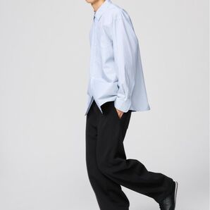 UNIQLO スウェットワイドパンツ M ブラック