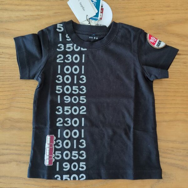 ブランシェス 阪急電鉄 阪急 電車 特急 半袖 Tシャツ 90㎝ 刺繍 ワッペン