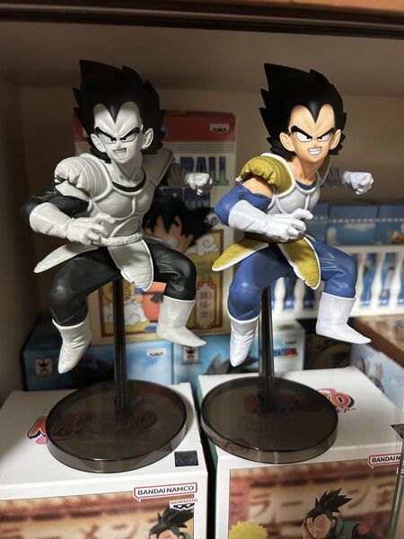 バンプレスト BWFCドラゴンボール 造形天下一武道会2 其之六 ベジータ(通常カラー)(モノクロ)セット