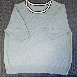 【毎日お疲れサマーセール】【古着】3L 半袖・カーディガンセット