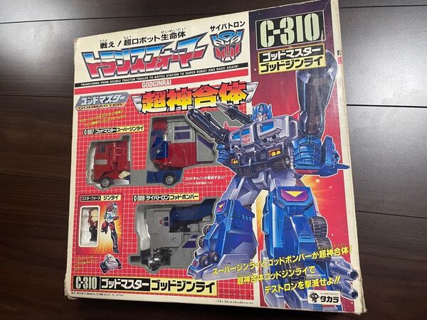 トランスフォーマー 当時 ゴッドジンライ タカラ