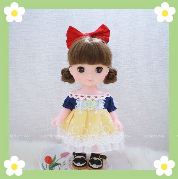 【DLFK0108】メルちゃん ソランちゃん 服 着せ替え ワンピース ドレス