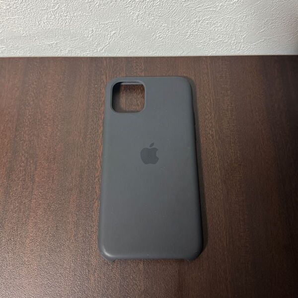 iphone 11 pro 純正 シリコンケース ブラック色