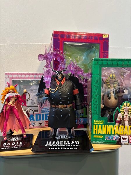 フィギュアーツZERO ワンピース マゼラン ハンニャバル サディちゃんセット