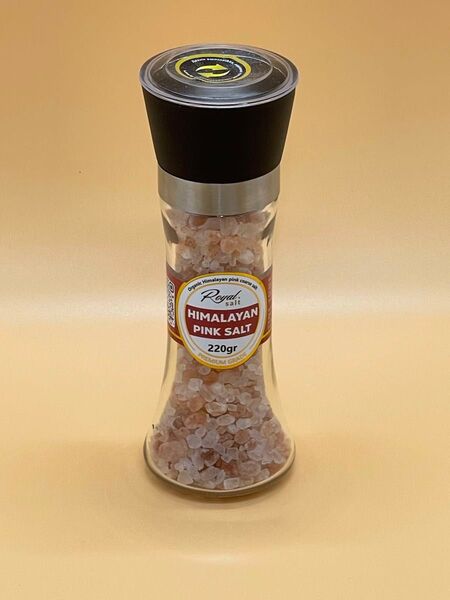 ヒマラヤ岩塩Royal HIMALAYAN PINK SALT ピンクソルトミル 220g