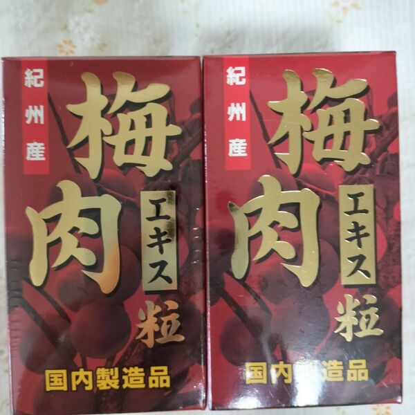 紀州産 梅肉エキス粒 90g 2個セット