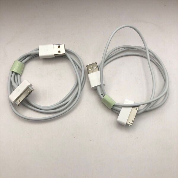 2本セット 新品 純正 dockケーブル 1m 旧型 iPhone iPad iPod 用充電ケーブル
