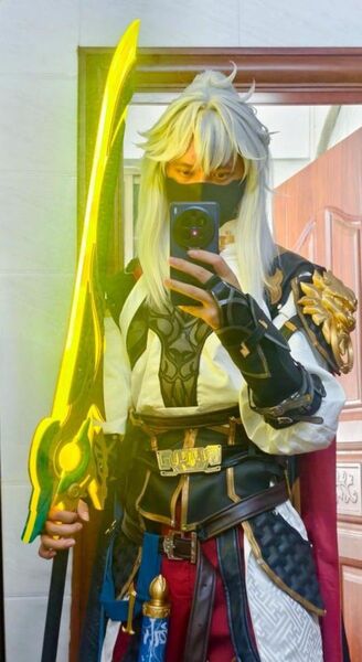 景元L~XLフルセット 武器シューズウイッグ衣装付き 崩壊スターレイルコスプレ