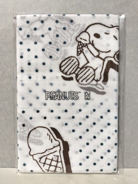 かまわぬ スヌーピー 手ぬぐい 【アイスクリーム】SNOOPY てぬぐい