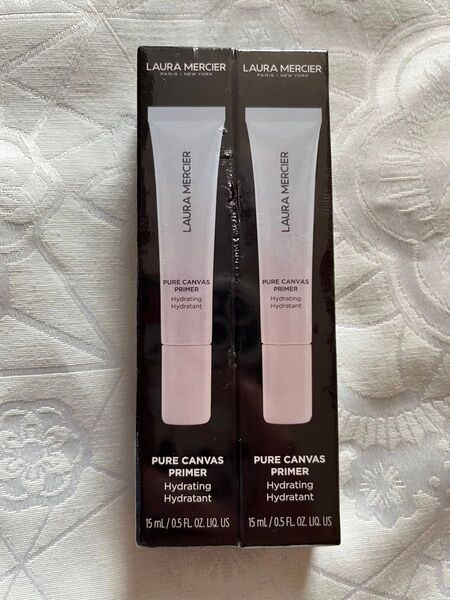 ローラ メルシエ ピュア キャンバス プライマー ハイドレーティング Nトラベルサイズ デュオ 15ml*2個セット バラ売り可