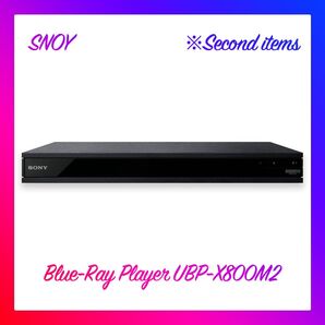 SONY ブルーレイプレーヤー UBP-X800M2