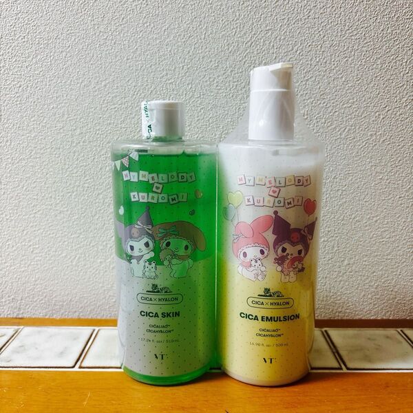 新品 VT シカスキン シカエマルジョン 2点セット 化粧水 乳液 マイメロ