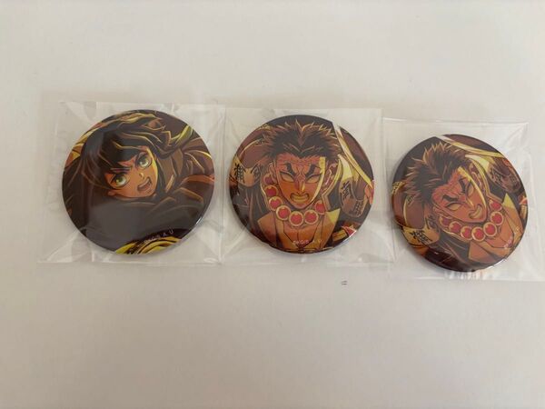 鬼滅の刃 キービジュアル缶バッジ 無限城編 時透無一郎 悲鳴嶼行冥 劇場物販