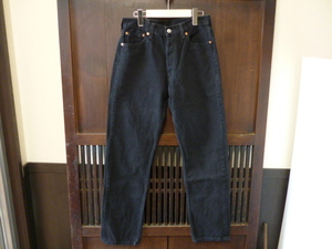 USA old clothes 80s 90s Levis 501 MADE IN USA black black gray W30 L32 Levi's America made 5