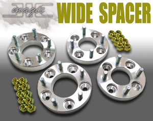 大特価！ JIC magic WIDE SPACER　T25mm　P.C.D.100mm　4H　M12　P1.25　２枚１セット