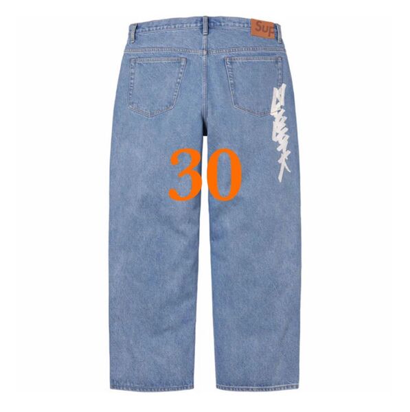 Supreme x Zoo York Baggy Jean "Washed Indigo" 30インチ