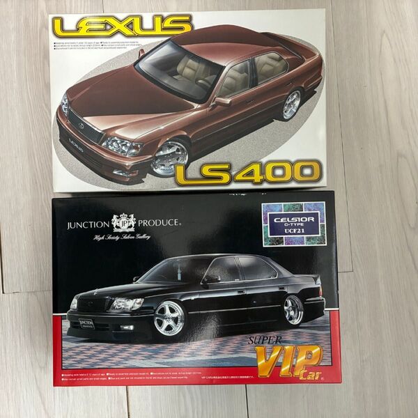 アオシマ ジャンクションプロデュース UCF21 セルシオ & レクサス LS400