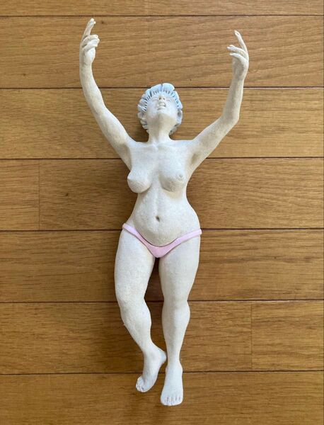 一点物 女性の立体オブジェ(ビキニ) 芸術品 美術品 フィギュア アート