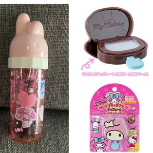 サンリオキャラクターズ チョコレート マルチキャリーバーム 保湿バーム ハンドクリームク リップ マイメロディ オマケ付き