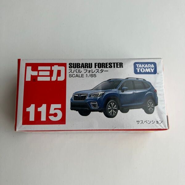 タカラトミー トミカ 赤箱 ベトナム製 スバル フォレスター 115新品未開封