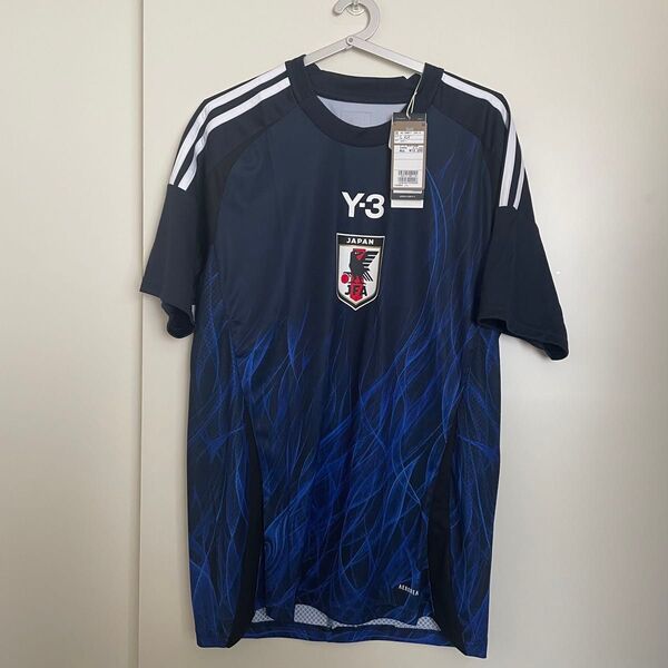 【新品未使用】サッカー日本代表 レプリカユニフォーム サイズJ/L adidas Y-3 アディダス 北海道より発送