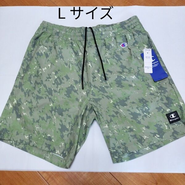 【新品】Champion チャンピオン 短パン ハーフパンツ ショートパンツ 撥水 ストレッチ Lサイズ