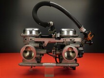 実動外!! トライアンフ ボンネビル T100 純正 KEIHIN ケーヒン キャブレター =動作動画有=_画像3