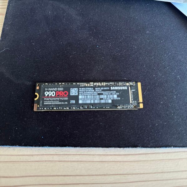 SAMSUNG 990 PRO 2TB NVMe M.2 SSD MZ-V9P2T0B/IT