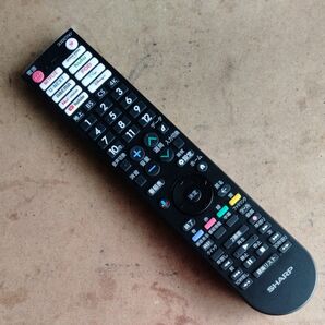 新品未使用SHARP 4Kテレビ用リモコン GB445SA YouTube等10コンテンツ機能付き