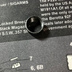 KM企画 M14ミリネジ対応 スチール製 マズルプロテクター 逆ネジ【正規品】