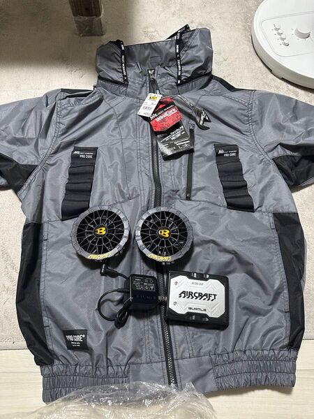ワークマン バートル空調服ファン、バッテリーセット