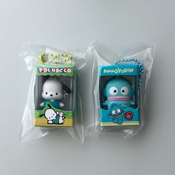 サンリオキャラクターズ チョコボックス フィギュアコレクション ハンギョドン ポチャッコ セット 食玩 お菓子 キーホルダー