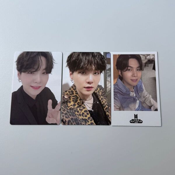 BTS BTS MEMORIES OF 2020 トレカ 3枚セット SUGA ユンギ