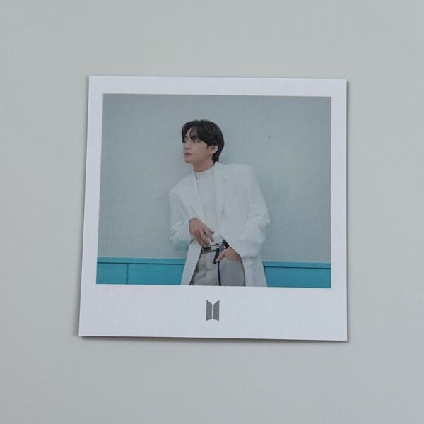 BTS PERMISSION TO DANCE ON STAGE MAKESTAR 購入特典 ポラロイドフォトカード V テテ