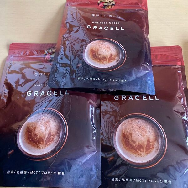 GRACELL グレイセルココア プロテイン 3袋