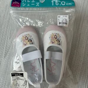 バレエシューズ 上靴 上履き スクールシューズ 16.0cm ディズニー Disney プリンセス 女の子
