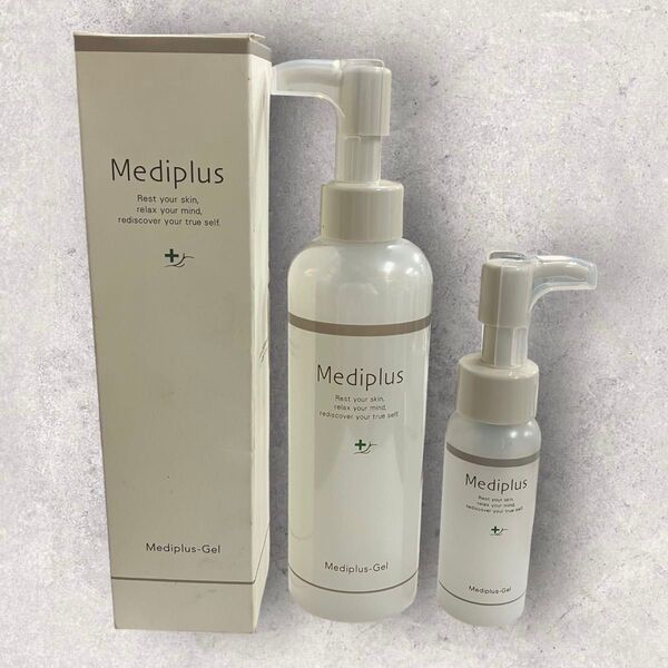 【未使用品】メディプラスゲル 180g ゲル状美容液 45g オールインワン 2個セット Mediplus 乾燥予防