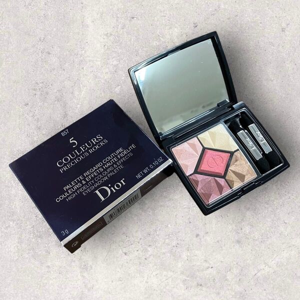 【未使用品】Dior ディオール サンク クルール プレシャス ロック 857 ルビー アイシャドウ アイパレット 限定色