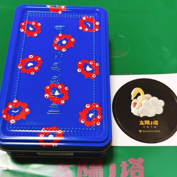 マイドオオキニ 大阪関西万博缶 〜ポルボロン〜 太陽ノ塔 クッキー缶