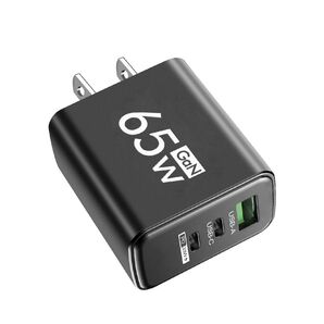 【PD.65W.USB充電器】 GaN半導体技術/ハイパワー充電器 /未使用品