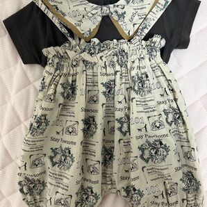 バースデイ コトリ 101匹わんちゃん トップス サロペット セット 80㎝ ベビー服 ディズニー