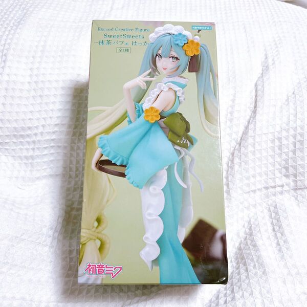 初音ミク Exc∞d Creative Figure SweetSweets 抹茶パフェ はっか フィギュア プライズ 赤倉